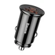Зарядное устройство Baseus Circular Plastic USB, Type-C PD3.0, QC4.0, black (CCALL-YS01) - изображение 1