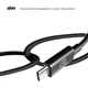 Дата кабель USB 2.0 AM to Type-C 1.2m AMD718BL black Armorstandart (ARM64372) - изображение 3
