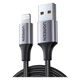 Дата кабель USB 2.0 AM to Lightning 2.0m US199 2.4A Black Ugreen (60158) - изображение 2