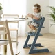 Спинка с ограничителем Stokke Baby Set² Fjord Blue для стульчика Tripp Trapp (650006) - изображение 4