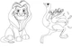 Король Лев The Lion King дитяча розмальовка Disney Маля. Гра з кольором для малюків ЛП1426001У 9789667503888 - изображение 3