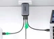 Сетевое зарядное устройство Ugreen CD244 USB-A + 2 x USB-C 65 Вт GaN Tech Fast Charger Серый - изображение 7
