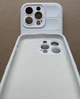 Захисний Soft Touch чохол для iPhone 13 Pro (білий/white) - зображення 4