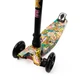 Детский трехколесный самокат iTrike MAXI JR 3-055-3-WP5 высота руля 78-87 см подножка 32x13 см Черный - изображение 3