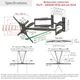 Кронштейн для телевизора Barkan BM466XP - изображение 4
