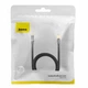 Кабель Baseus high Speed Seven types of RJ45 10Gigabit network cable (round cable) 2m (WKJS010301) Black - зображення 7