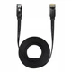 Кабель Baseus high Speed Six types of RJ45 Gigabit network cable (flat cable)8m (PCWL-E01) Black - зображення 1