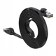 Кабель Baseus high Speed Six types of RJ45 Gigabit network cable (flat cable)8m (PCWL-E01) Black - зображення 3