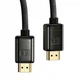 Кабель Baseus High Definition Series HDMI 8K to HDMI 8K Adapter Cable (Zinc alloy) 2m (WKGQ000101) Black - зображення 4