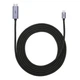 Кабель Baseus High Definition Series Graphene Type-C to HDMI 4K Adapter Cable 3m (WKGQ010201) Black - зображення 1