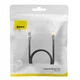 Кабель Baseus high Speed Seven types of RJ45 10Gigabit network cable (round cable) 1m (WKJS010101) Black - зображення 7