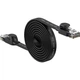 Кабель Baseus high Speed Six types of RJ45 Gigabit network cable (flat cable) 2m (WKJS000101) Black - зображення 5