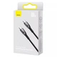 Кабель BASEUS CADH000701 Glimmer Series Fast Charging Type-C to Type-C 100W 1m black - изображение 3