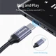 Адаптер Essager E01 Type-C to 3.5mm Jack Headphone Adapter Grey (EZJE01-0G) - изображение 3