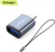 Адаптер Essager Soray OTG USB Female to Type-C Male USB3.0 Adaptor Grey (EZJAC-SRA0G) - изображение 2