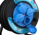 Сетевой удлинитель 2E 4XSchuko на катушке, IP44, 3Gx1.5 мм², 20 м Black (2E-CR4315IP44M20) - изображение 5