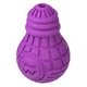 Іграшка для собак гумова GiGwi Bulb Rubber Гігві Лампочка з отвором для ласощів, розмір L, 13 см, фіолетова (4823089352961) - зображення 1