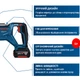 Бесщеточная аккумуляторная сабельная пила Bosch GSA 185-LI + 2 полотна (дерево, металл), соло (без аккум.и ЗУ) (06016C0020) (06016C0020) - изображение 3