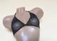 Комплект колготки со стразами и бра сексуальное белье Sexy OneSize черный(1-145 8-81) - изображение 10