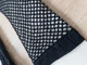 Рукавички-мітенки сіточка Honey Fashion Accessories S/M/L чорний (7-43) - изображение 4