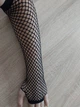 Рукавички-мітенки сіточка Honey Fashion Accessories S/M/L чорний (7-43) - изображение 6