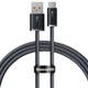 Кабель Baseus Dynamic Series Fast Charging Data Cable USB to Type-C 100W 1m Slate Gray - изображение 1