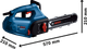 Электрическая цепная пила для резки газобетона Bosch Professional GAC 250 (06012B6020) - изображение 11
