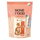 HOME FOOD Сухой корм для взрослых котов «Курочка и креветка» CAT ADULT Для активных 1,6 кг - изображение 1