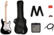 Гитарный набор Squier by Fender Sonic Stratocaster Pack MN Black - изображение 1