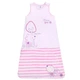 Спальний мішок дитячий для дівчинки Bunnies DW182512 56 см Рожевий - зображення 1