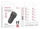 Автомобільний зарядний пристрій Borofone BZ19A charger set(Micro) USB-A Black 18 W (BZ19AMB) - изображение 4