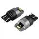 LED автолампа Brevia Power W21/5W 330Lm 12/24V біла для автомобілів габаритні лампочки 2шт (DO-LI_33S) - зображення 3