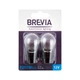 Лампа розжарювання Brevia P27/7W 12V 27/7W W2.5x16q біла для авто освітлення 2 шт (DO-LI_33S) - зображення 1