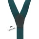 Подтяжки Bow Tie House подростковые изумрудные однотонные Y2.5 09897S - изображение 3