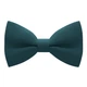 Бабочка Bow Tie House большая темно-зеленая - креп 10493L - изображение 1