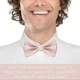 Бабочка Bow Tie House большая атласная Champagne 10482L - изображение 5