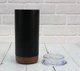 Стакан с пробковым дном 480мл Black из нержавеющей стали с двойными стенками - изображение 8