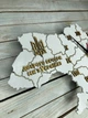 Часы настенные в форме карты Украины, часы карта Украины, часы патриотические HWD (A0604) - изображение 4