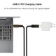 Кабель 90W Type-С/DC (4.5x3.0мм) для зарядки ноутбуков HP - изображение 5