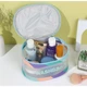 Косметичка - валіза "Washbag", органайзер для косметики (21х15, 5х12, 3 см), блакитна - зображення 2