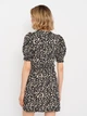 Платье короткое летнее женское H&M 032283 32 Леопардовое (SZ303528313226) - изображение 2