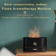 Увлажнитель воздуха с имитацией пламени и дыма Air Purifier 3D-Fire 0.18л ароматизатор, питание USB Type-C, подсветка Черный - изображение 5