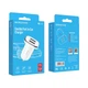 Автомобильное ЗУ Borofone BZ12 2.4A Lightning 2 USB White - изображение 5