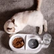 Миска для кошек и собак со встроенной поилкой ELS Pet 500 мл Белый (00858) - изображение 4