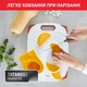 Нож сантоку Tefal Fresh Kitchen с чехлом 12 см (K1220104) - изображение 4