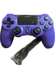 Беспроводной геймпад джойстик для Play Station 4,DualShock4 фиолетовый - изображение 2