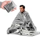 Термоодеяло Спасательное Аварийное Тепловое Покрывало для Выживания SOS Blanket 210 х 160 см. - изображение 3