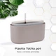 Вазон із системою автополиву Plastia Tolita 30.5 см Коричневий (1909773007) - изображение 8