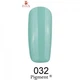 Гель-лак F.O.X Gel Polish Gold Pigment 032 мятно-голубой, приглушенный 12 мл - изображение 2
