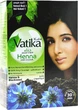 Краска для волос на основе хны Dabur Vatika Naturals 1 Натуральный черный 60 г (6291069701753) - изображение 1